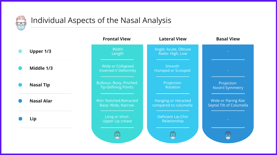 Checklist for the Pre-operative Rhinoplasty Examination and Assessment in Plastic Surgery