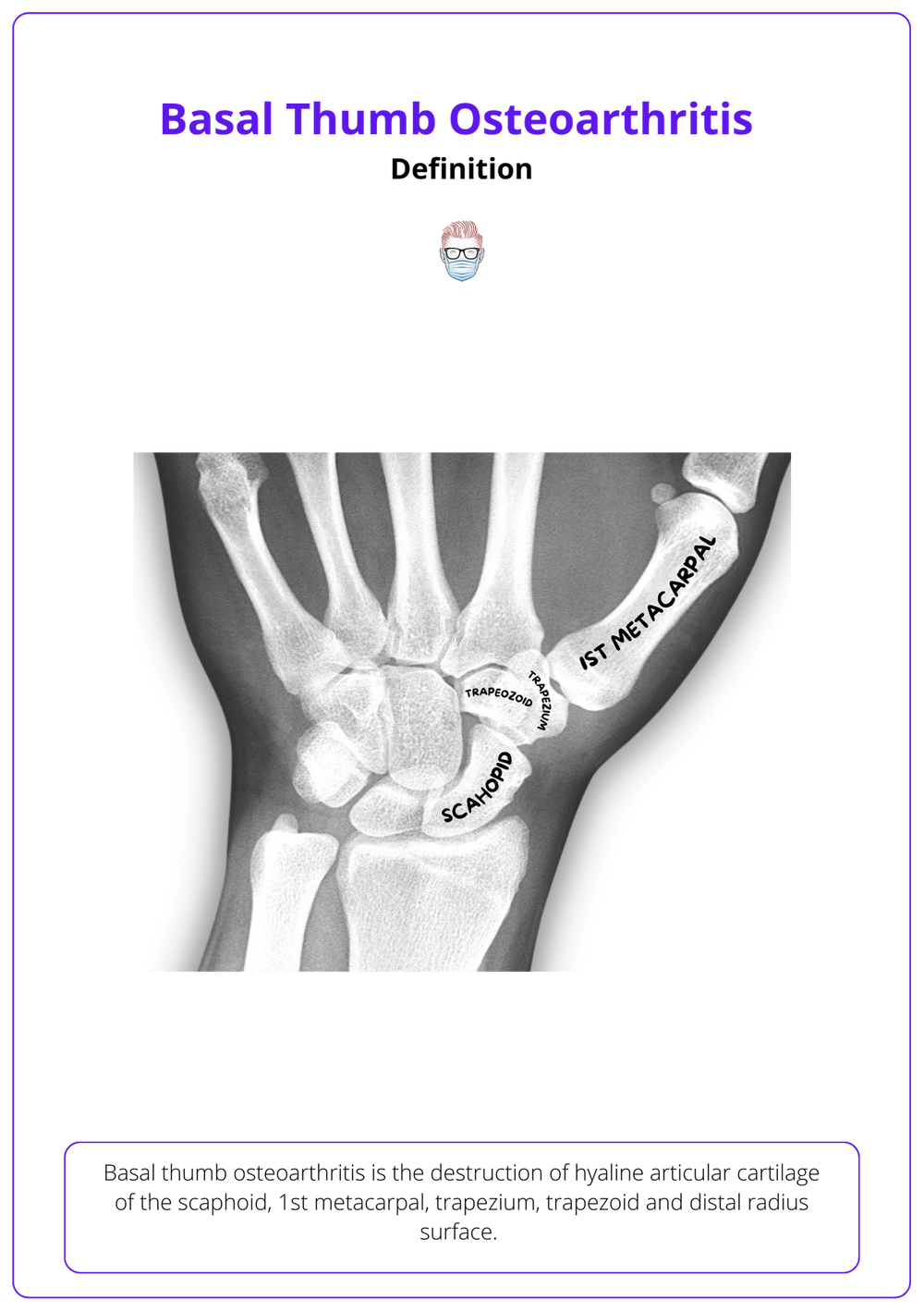 Better surgeons operate more, new journal club & the CMC joint.
